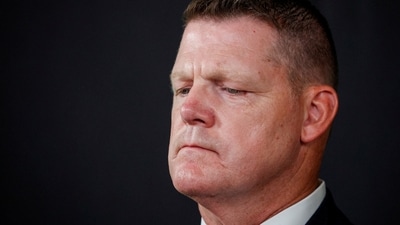 Acting Director of the U.S. Secret Service Ronald Rowe Jr. looks on during a press conference as the FBI investigates what they said was an apparent assassination attempt in Florida on Republican presidential nominee and former U.S. President Donald Trump, in West Palm Beach, Florida, U.S. September 16, 2024. (REUTERS)