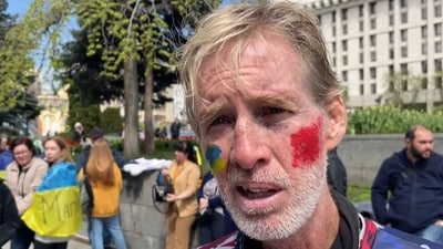 Ryan Routh's neighbour says suspect's family was ‘weird' (Photo by AFPTV / AFP) Ryan Routh's neighbour says suspect's family was ‘weird' (Photo by AFPTV / AFP)