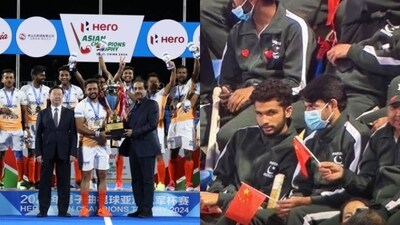 India have won their fifth Asian Champions Trophy title while Pakistan finished in the top 3 for the first time since 2018. (Asian Hockey Federation/Twitter) India have won their fifth Asian Champions Trophy title while Pakistan finished in the top 3 for the first time since 2018. (Asian Hockey Federation/Twitter)