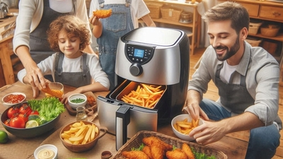 The perfect kitchen appliance to bake quick and easy recipes without the hassle of using a full-sized oven. (AI generated)