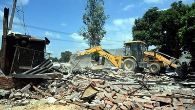 The Supreme Court on Tuesday stopped bulldozer demolition across India until October 1 The Supreme Court on Tuesday stopped bulldozer demolition across India until October 1