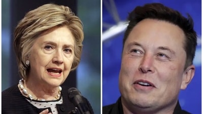 Reacting to Elon Musk's response to Swift endorsement, Hillary Clinton stated on Kara Swisher's podcast, “He had his alter-ego, Elon Musk, say something really rotten and creepy about her.” (AP)