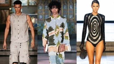 London Fashion Week SS 25 saw quite a few Indian names on its roster. London Fashion Week SS 25 saw quite a few Indian names on its roster.