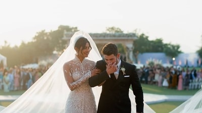 In December 2018. Priyanka Chopra and Nick Jonas tied the knot in an intimate set of celebrations at Jodhpur's Umaid Bhawan Palace, and the pictures proved the wedding was a royal affair. Priyanka and Nick said ‘I do' not once, but twice. The first, a Christian ceremony, while the second, a Hindu ceremony, took place the next evening. In December 2018. Priyanka Chopra and Nick Jonas tied the knot in an intimate set of celebrations at Jodhpur's Umaid Bhawan Palace, and the pictures proved the wedding was a royal affair. Priyanka and Nick said ‘I do' not once, but twice. The first, a Christian ceremony, while the second, a Hindu ceremony, took place the next evening.