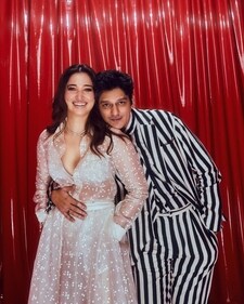 Vijay Varma and Tamannaah Bhatia (Instagram/ItsVijayVarma) Vijay Varma and Tamannaah Bhatia (Instagram/ItsVijayVarma)