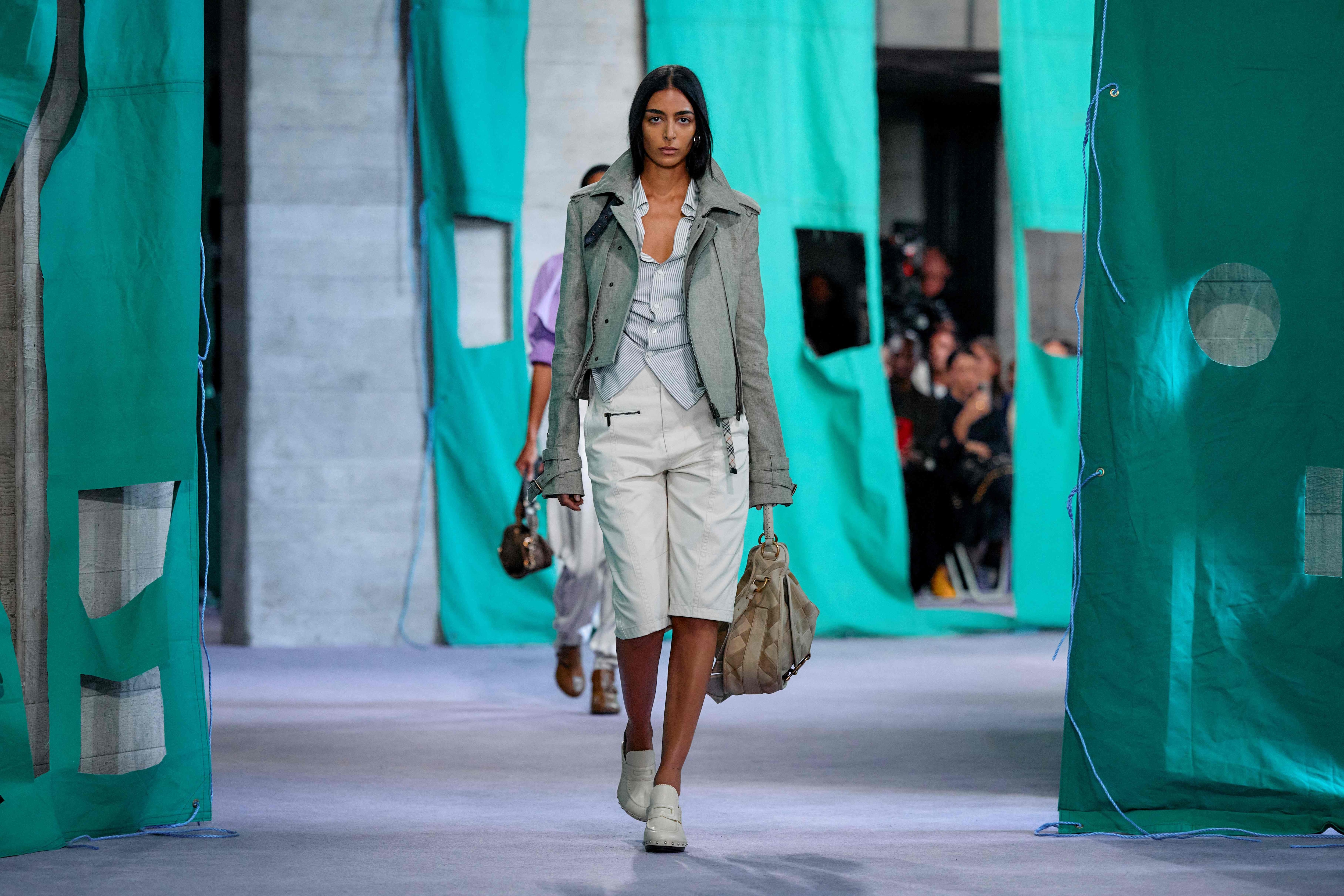 London Fashion Week: Streetwear-inspired trench coats and Y2K