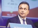 Anil Ambani is seen. Reliance Infrastructure Limited significantly reduced its standalone external debt from  <span class='webrupee'>₹</span>3,831 crore to  <span class='webrupee'>₹</span>475 crore.