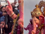 Anant Ambani donated the 20-kg gold crown for Lalbaugcha Raja. Anant Ambani donated the 20-kg gold crown for Lalbaugcha Raja.