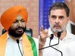 Union minister Ravneet Singh Bittu and Rahul Gandhi Union minister Ravneet Singh Bittu and Rahul Gandhi
