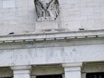 Exterior of the Marriner S. Eccles Federal Reserve Board Building is seen in Washington, D.C