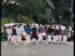 ‘Malabari boys’ in Bengaluru make Instagram reels at traffic signal on Onam, netizens demand action. Video