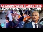 LEBANON PAGER BLASTS HAVE INDELIBLE MOSSAD MARK... LEBANON PAGER BLASTS HAVE INDELIBLE MOSSAD MARK...