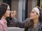 Katrina Kaif and Huda Kattan played with makeup and discussed building their makeup brands from scratch.