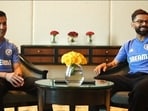 Gautam Gambhir (L) and Virat Kohli in a candid chat. Who would have thought? Gautam Gambhir (L) and Virat Kohli in a candid chat. Who would have thought?