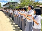 Manipur Education Minister Thounaojam Basantakumar Singh criticised a planned meeting by a group named All Manipur Students, scheduled for September 18 at Dhanamanjuri University in Imphal. (PTI/representative image) Manipur Education Minister Thounaojam Basantakumar Singh criticised a planned meeting by a group named All Manipur Students, scheduled for September 18 at Dhanamanjuri University in Imphal. (PTI/representative image)