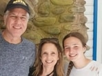 David Dryerman, 54, was reportedly driving a Tesla Model S on the Garden State Parkway north in Woodbridge Township on Saturday night. His wife Michele, 54, and daughter Brooke, 17, were passengers. All three died in the single-car crash. David Dryerman, 54, was reportedly driving a Tesla Model S on the Garden State Parkway north in Woodbridge Township on Saturday night. His wife Michele, 54, and daughter Brooke, 17, were passengers. All three died in the single-car crash.