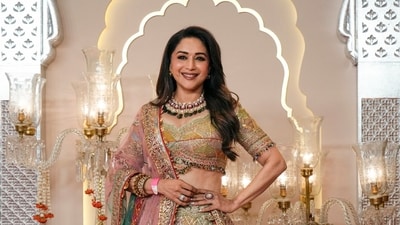 The news of Madhuri Dixit investing into Swiggy comes after actor Amitabh Bachchan bought Swiggy shares in August, looking to diversify beyond Zomato. (Rajanish Kakade/AP) The news of Madhuri Dixit investing into Swiggy comes after actor Amitabh Bachchan bought Swiggy shares in August, looking to diversify beyond Zomato. (Rajanish Kakade/AP)