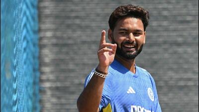 India's Rishabh Pant during a practice session at the M.A. Chidambaram Stadium in Chennai on Wednesday. (AFP) India's Rishabh Pant during a practice session at the M.A. Chidambaram Stadium in Chennai on Wednesday. (AFP)