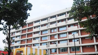 Located on 2.63 acres, the  ₹80 crore building is Chandigarh’s first five-star-rated green building, housing various offices, a multipurpose hall, conference room, gym, post office, and parking for 200 vehicles. It was inaugurated by President Droupadi Murmu in October 2022. (HT File)