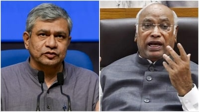Union minister Ashwini Vaishnaw responded to Congress national president Mallikarjun Kharge's remarks over 'one nation, one election' Union minister Ashwini Vaishnaw responded to Congress national president Mallikarjun Kharge's remarks over 'one nation, one election'