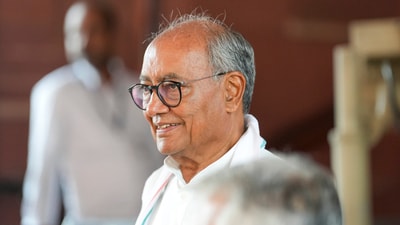 Senior Congress leader Digvijaya Singh. (PTI) Senior Congress leader Digvijaya Singh. (PTI)