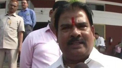 Shinde-led Shiv Sena faction MLA from Buldhana Sanjay Gaikwad (Twitter/ ANI Photo) Shinde-led Shiv Sena faction MLA from Buldhana Sanjay Gaikwad (Twitter/ ANI Photo)