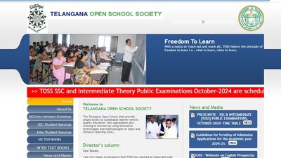 Telangana TOSS SSC, Intermediate exam 2024 October schedule has been released, Candidates can check detailed timetable here. Telangana TOSS SSC, Intermediate exam 2024 October schedule has been released, Candidates can check detailed timetable here.