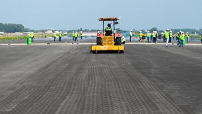 The higher bids against the reserve price were a result of the demand for commercial space generated by the Noida international airport, which is set to become functional by April-end 2025, officials said. (HT Archive) The higher bids against the reserve price were a result of the demand for commercial space generated by the Noida international airport, which is set to become functional by April-end 2025, officials said. (HT Archive)
