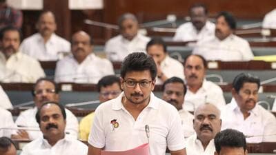 Udhayanidhi Stalin’s comment came amid rising speculation within the ruling Dravida Munnetra Kazhagam about his possible elevation as deputy chief minister. (PTI) Udhayanidhi Stalin’s comment came amid rising speculation within the ruling Dravida Munnetra Kazhagam about his possible elevation as deputy chief minister. (PTI)