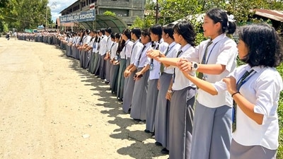 Manipur Education Minister Thounaojam Basantakumar Singh criticised a planned meeting by a group named All Manipur Students, scheduled for September 18 at Dhanamanjuri University in Imphal. (PTI/representative image) Manipur Education Minister Thounaojam Basantakumar Singh criticised a planned meeting by a group named All Manipur Students, scheduled for September 18 at Dhanamanjuri University in Imphal. (PTI/representative image)