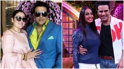 Sunita Ahuja and Govinda do not get along with his nephew Krushna Abhishek, and wife-actor Kashmera Shah. (File Photo) Sunita Ahuja and Govinda do not get along with his nephew Krushna Abhishek, and wife-actor Kashmera Shah. (File Photo)