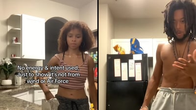 A US couple claims they have telekinetic powers (Instagram/@breezethecreative) A US couple claims they have telekinetic powers (Instagram/@breezethecreative)