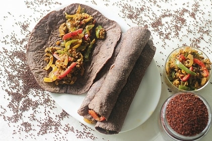 Swap wheat flour for ragi flour to make rotis and parathas (Picture credit: Adobe stock) Swap wheat flour for ragi flour to make rotis and parathas (Picture credit: Adobe stock)