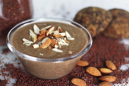 Ragi porridge makes for a tasty breakfast meal (adobe stock) Ragi porridge makes for a tasty breakfast meal (adobe stock)