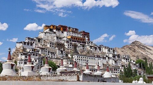 Thiksey Monastery is a divine and calming place to unwind and relax. (Shutterstock) Thiksey Monastery is a divine and calming place to unwind and relax. (Shutterstock)
