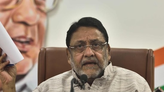 NCP leader Nawab Malik's son-in-law Sameer Khan was injured in a car crash. (Satish Bate/HT Photo)