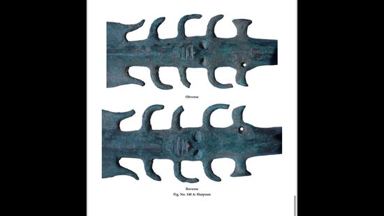 The finds, carbon dating of which had been done and which weighed around 200 kg, were similar to the artefacts found in the Ochre Coloured Pottery (OCP) culture, a Bronze Age culture in the Indo-Gangetic Plain, former U.P. DGP Vijay Kumar said .