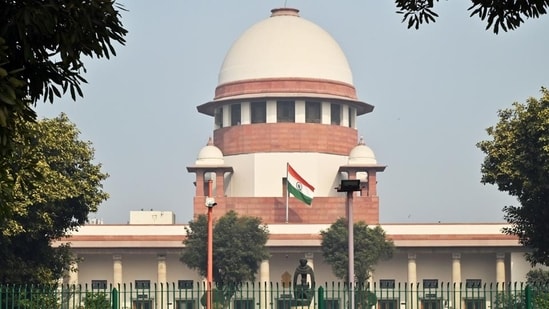 A view of the Supreme Court building, the apex judicial body of India, in New Delhi. (ANI)