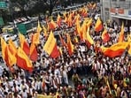 The animosity in Bengaluru is predominantly directed at the imposition of Hindi, rather than toward migrants speaking Telugu, Tamil, or northeastern languages (ANI)