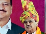BJP chief JP Nadda said Rahul Gandhi has a history of calling the entire OBCs, including the PM, a “thief” and using extremely indecent words against Modi. (HT Photo)