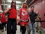 Taylor Swift arrives before the start of an NFL football game between the Kansas City Chiefs and the Cincinnati Bengals Sunday, Sept. 15, 2024, in Kansas City, Mo. Taylor Swift arrives before the start of an NFL football game between the Kansas City Chiefs and the Cincinnati Bengals Sunday, Sept. 15, 2024, in Kansas City, Mo.