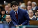 Canada's Prime Minister Justin Trudeau rises to speak during Question Period on Parliament Hill in Ottawa, Ontario, Canada September 18, 2024. REUTERS/Blair Gable