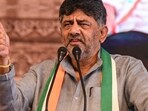 Karnataka deputy chief minister DK Shivakumar.
