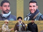 Hashim Safieddine, a Shia Muslim cleric and the head of Hezbollah's executive council, speaks during the funeral of persons killed after hundreds of paging devices exploded in a deadly wave across Lebanon, in Beirut's southern suburbs on September 18. Hashim Safieddine, a Shia Muslim cleric and the head of Hezbollah's executive council, speaks during the funeral of persons killed after hundreds of paging devices exploded in a deadly wave across Lebanon, in Beirut's southern suburbs on September 18.
