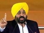 Punjab chief minister Bhagwant Singh Mann (ANI file)
