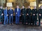 Donald Trump hosted the deputies at Mar-a-Lago following the suspect's arrest, and said, "That's good-looking stuff right there," reported WPTV. Donald Trump hosted the deputies at Mar-a-Lago following the suspect's arrest, and said, "That's good-looking stuff right there," reported WPTV.