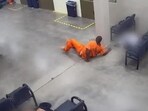 Video shows Arizona jail inmate crawling to facility's female side ‘like a spider’ to ‘rape’ woman (Maricopa County Sheriff's Office) Video shows Arizona jail inmate crawling to facility's female side ‘like a spider’ to ‘rape’ woman (Maricopa County Sheriff's Office)
