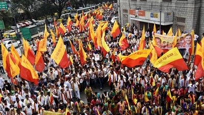 The animosity in Bengaluru is predominantly directed at the imposition of Hindi, rather than toward migrants speaking Telugu, Tamil, or northeastern languages (ANI)