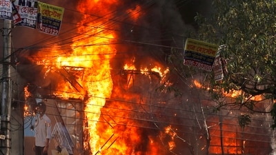 Quick action by staff and firefighters ensured no casualties, with investigations pointing to a possible short circuit. (representative image) (AP) Quick action by staff and firefighters ensured no casualties, with investigations pointing to a possible short circuit. (representative image) (AP)