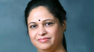 Ashwini, wife of late BJP MLA Laxman Jagtap, was elected during the by-election after her husband’s death, securing the seat for the party. (HT FILE)